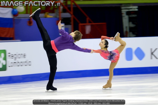2013-02-28 Milano - World Junior Figure Skating Championships 2250 Lina Fedorova-Maxim Miroshkin RUS
